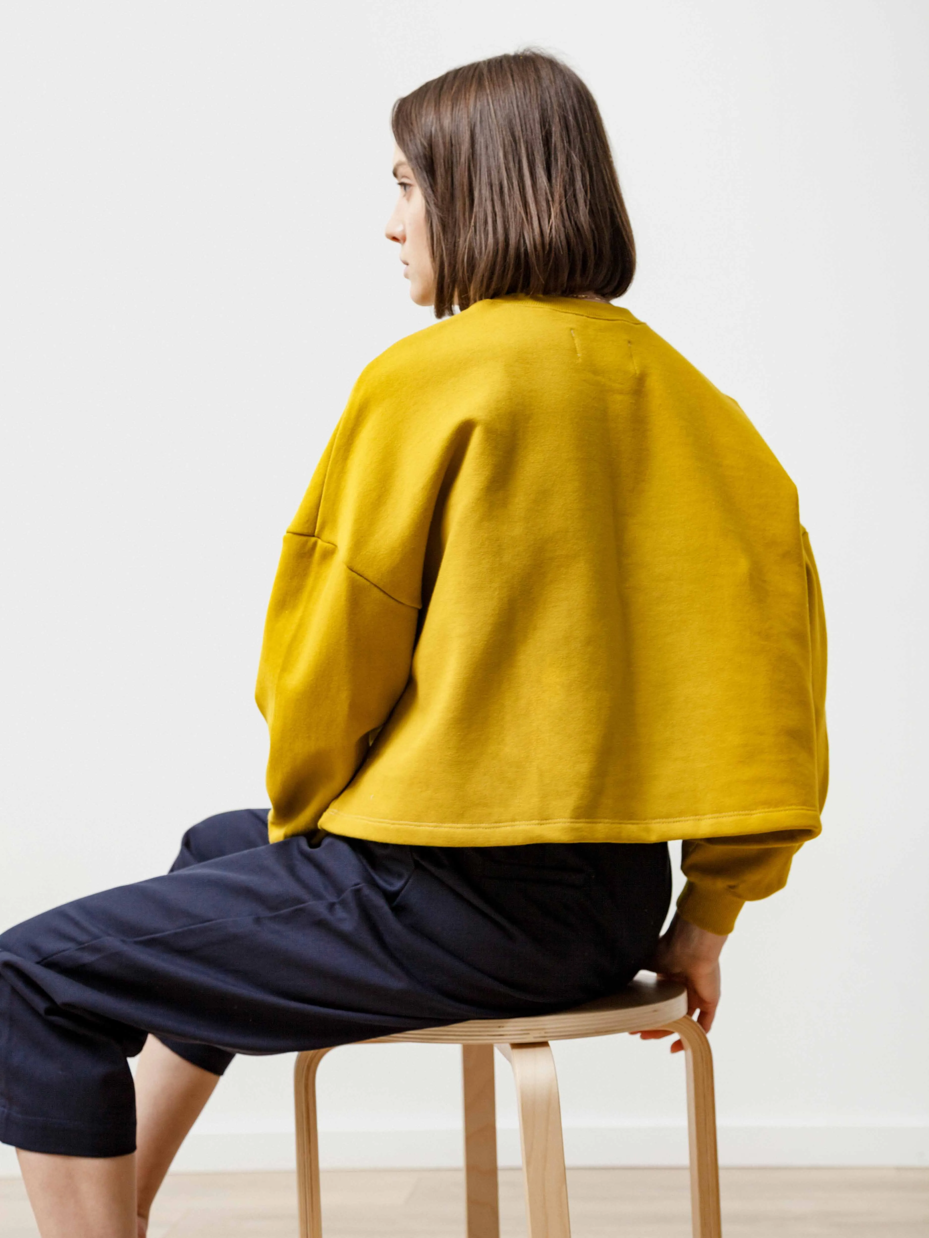 summer crew - lightweight terry dijon