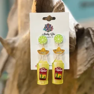 Tequila Bottle Earrings
