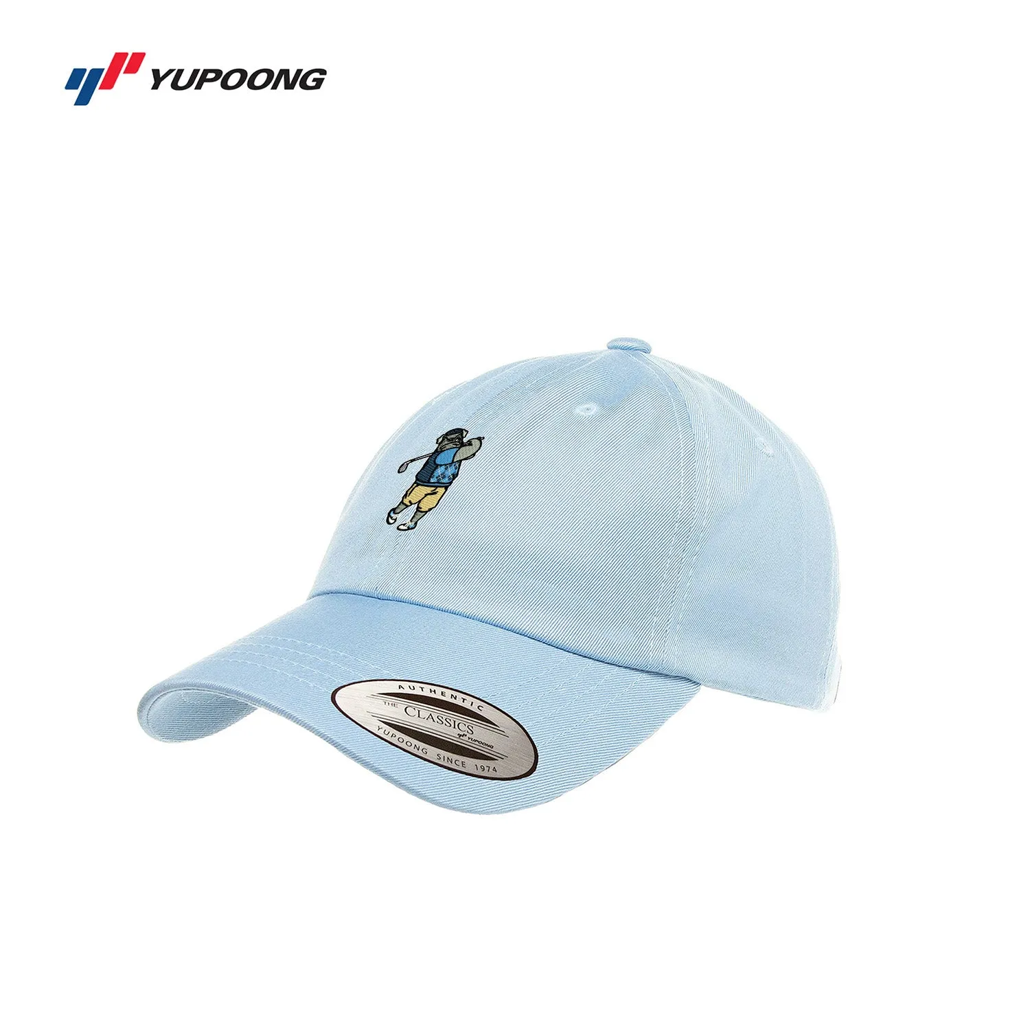 The Citadel, Spike the golfer, Yupoong Adult Low-Profile Cotton Twill Dad Cap
