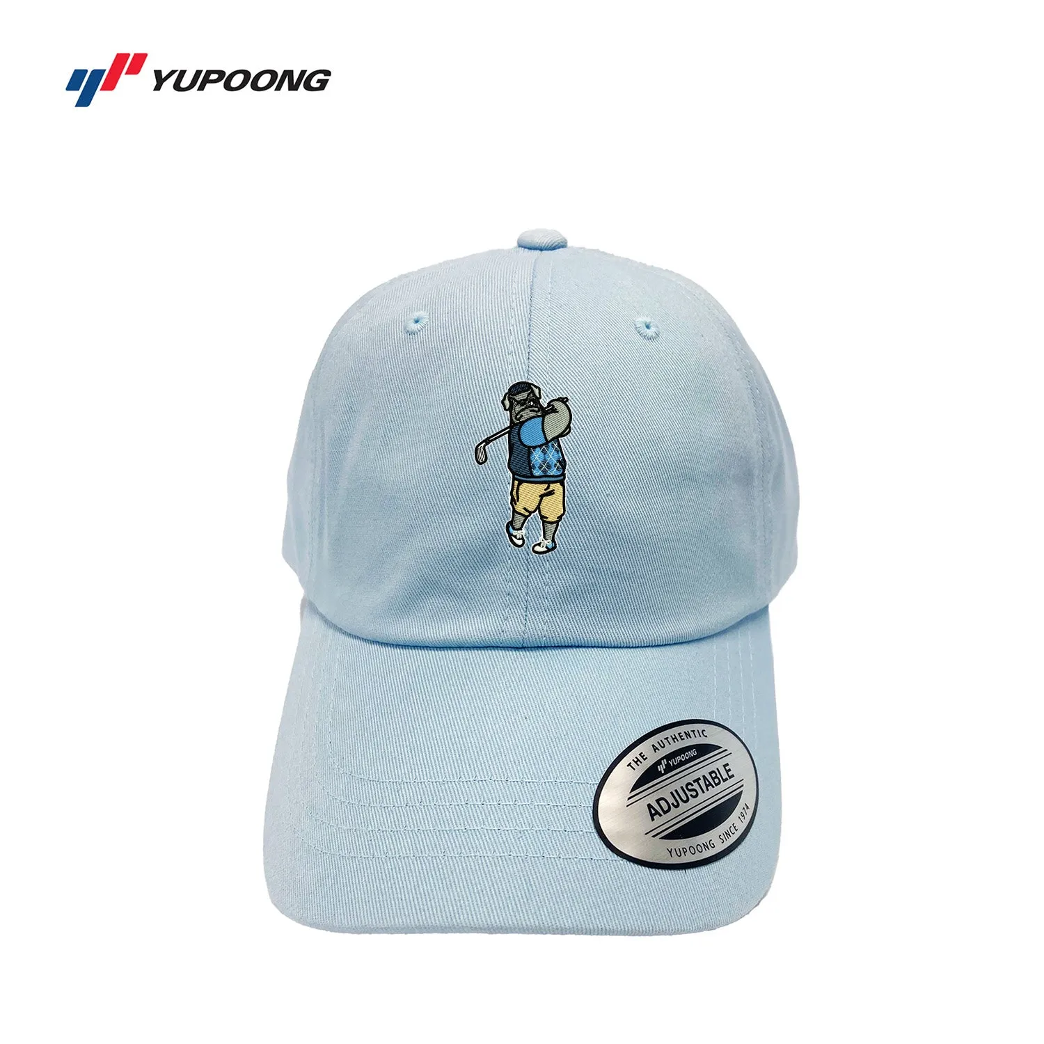 The Citadel, Spike the golfer, Yupoong Adult Low-Profile Cotton Twill Dad Cap