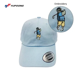 The Citadel, Spike the golfer, Yupoong Adult Low-Profile Cotton Twill Dad Cap
