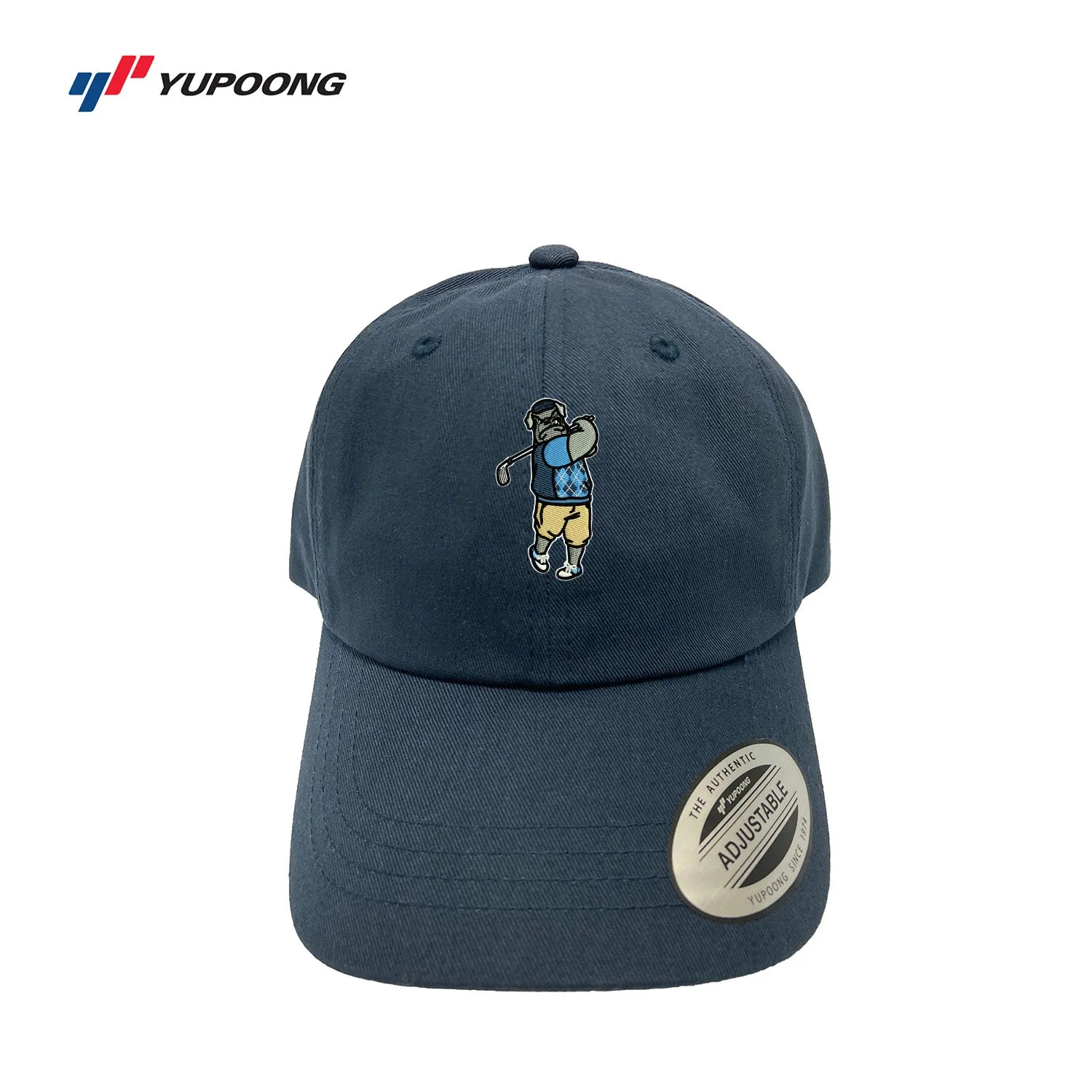 The Citadel, Spike the golfer, Yupoong Adult Low-Profile Cotton Twill Dad Cap