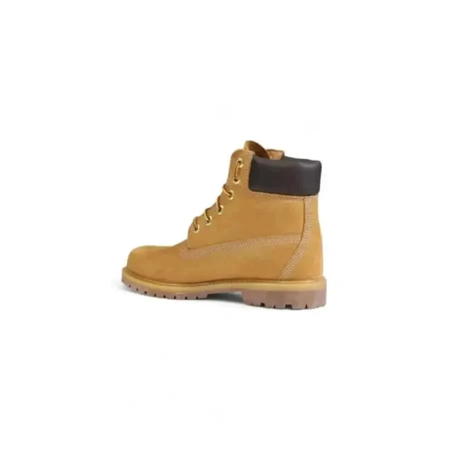 Timberland Women's Beige Leather Ankle Boots