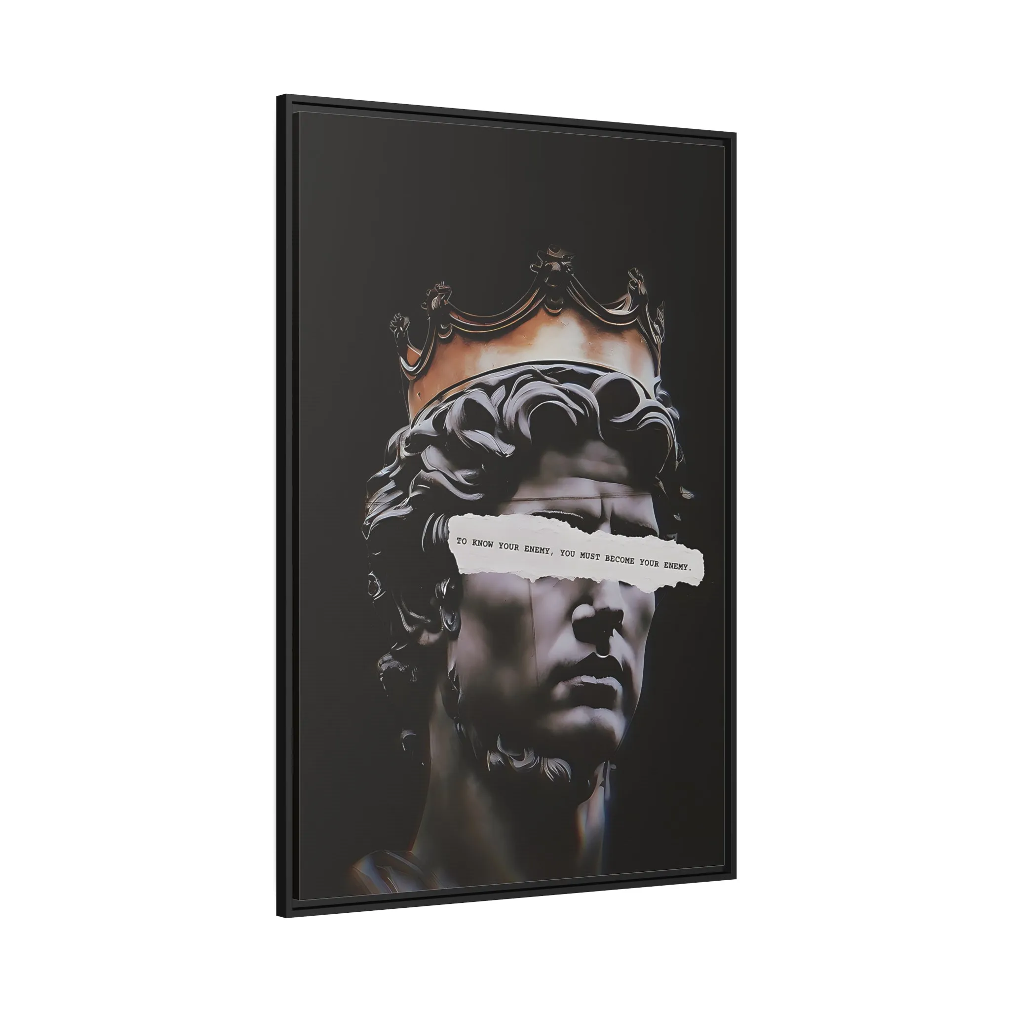 To Know Your Enemy Canvas & Frame