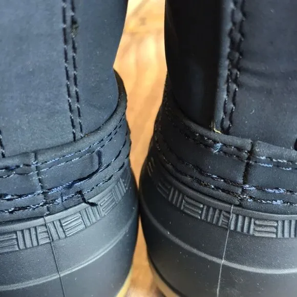TOMMY HILFIGER Muddy Dark Blue Cold-Weather Boots 6M