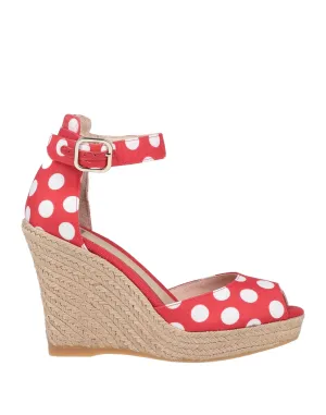 TONI PONS Red Espadrilles (17140628AI) Woman