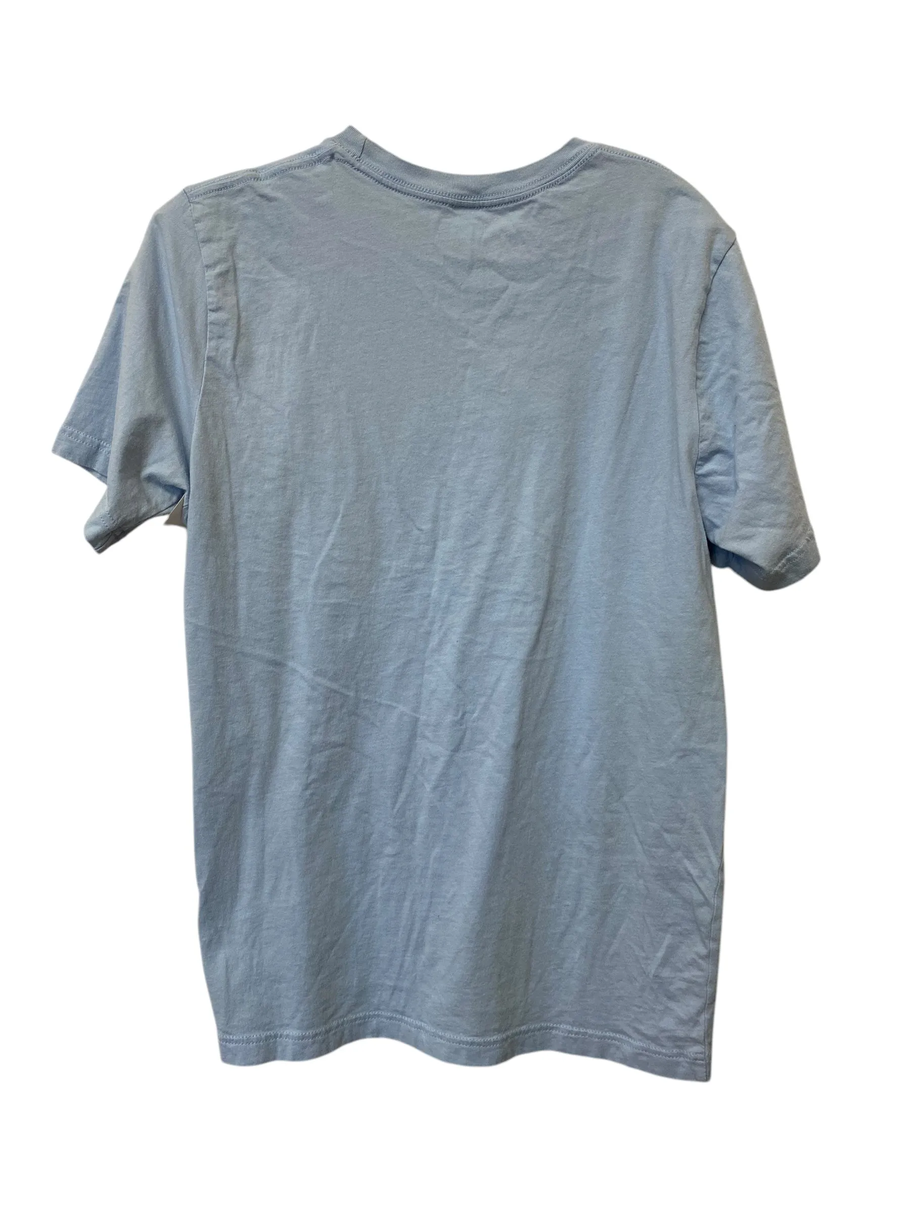 Top Short Sleeve By Bella   Canvas In Blue, Size: L