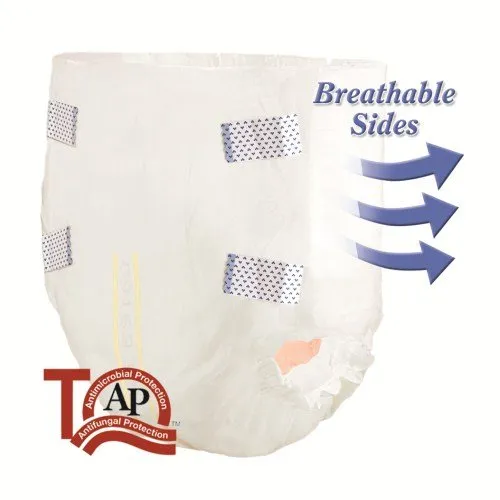 Tranquility 2315 SmartCore Breathable Briefs, XX-Large, Pack of 8