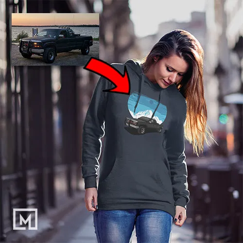 Trucks | Custom Print Unisex | Hoodie