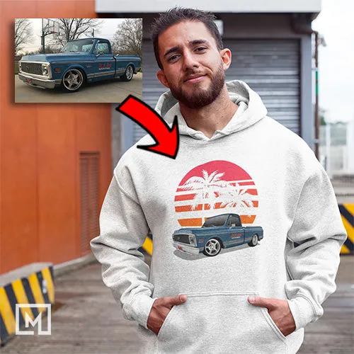 Trucks | Custom Print Unisex | Hoodie