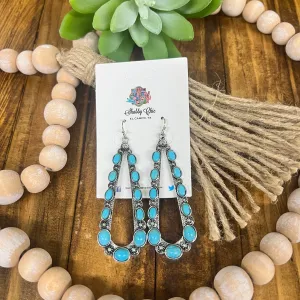 Turquoise Teardrop Earrings