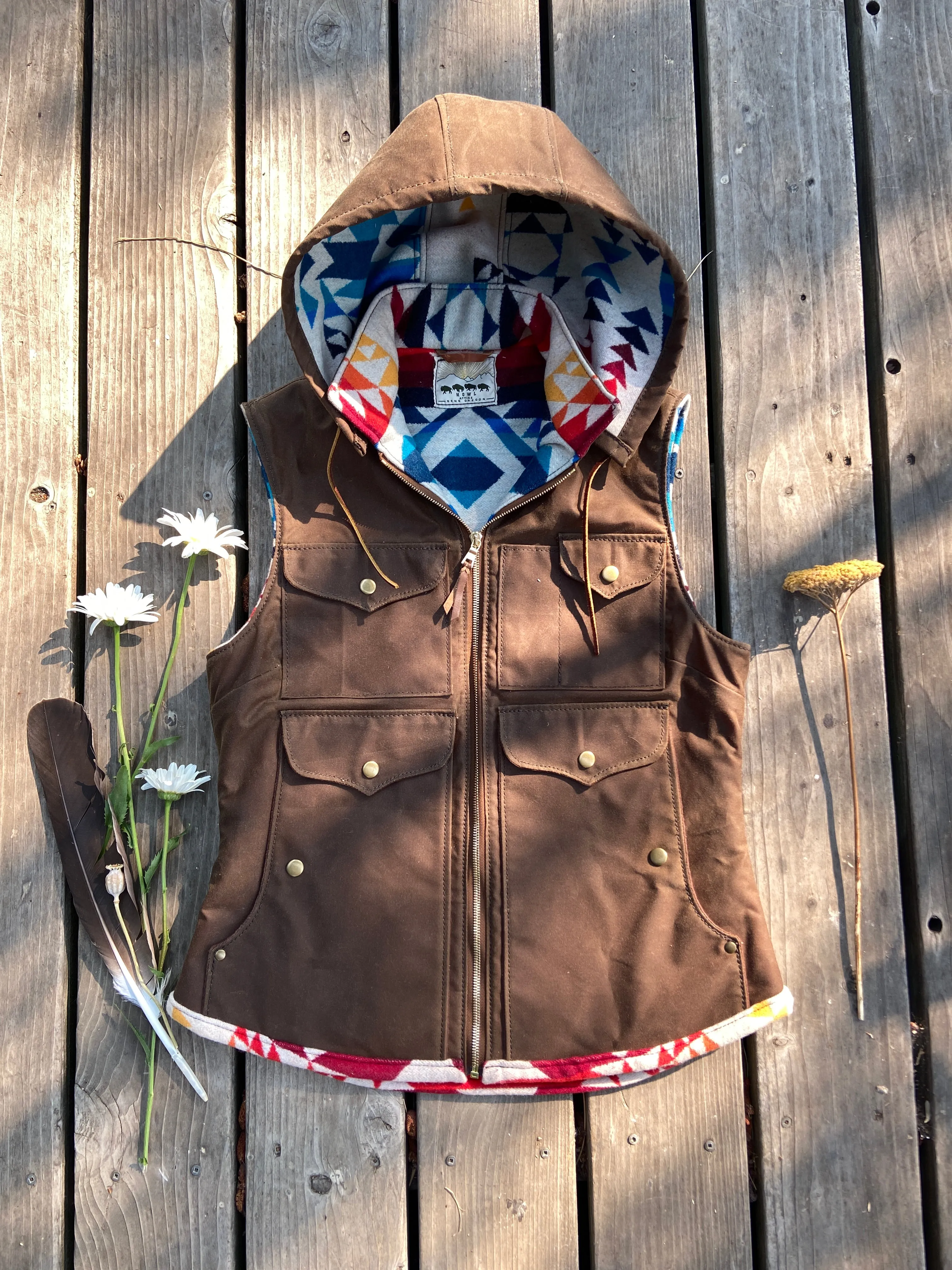 Two Pan Tin Cloth Vest