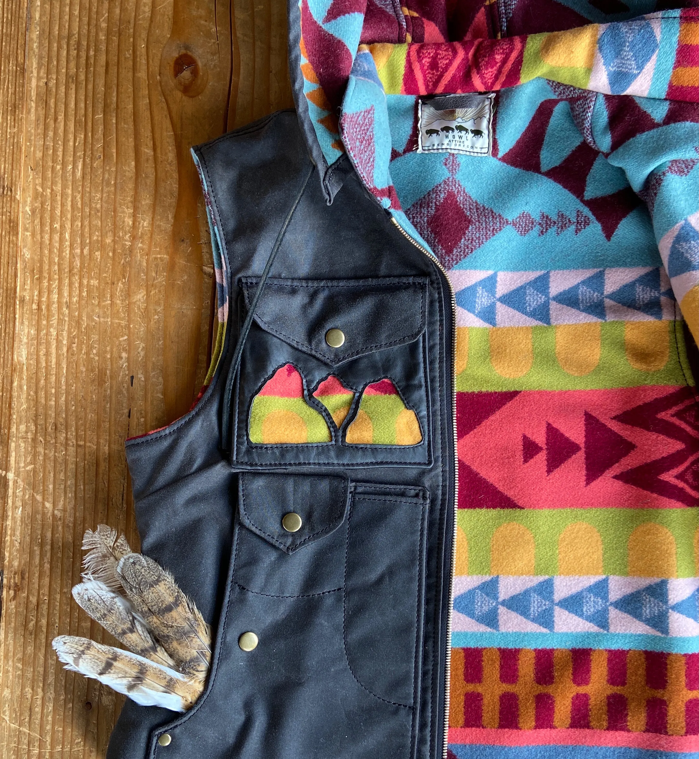 Two Pan Tin Cloth Vest