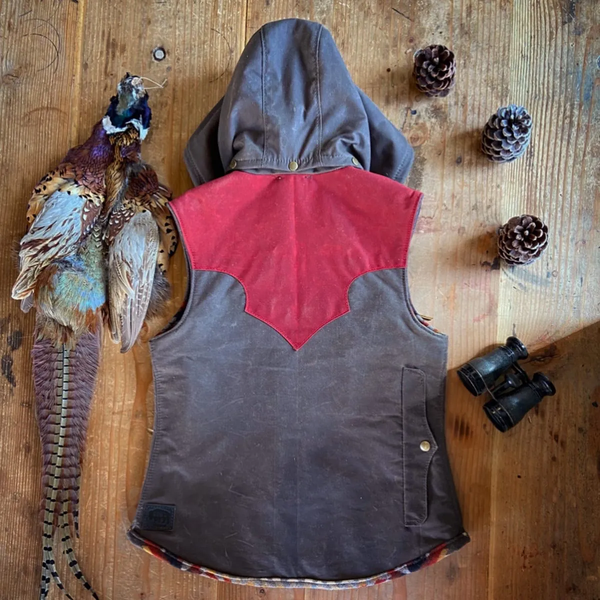 Two Pan Tin Cloth Vest