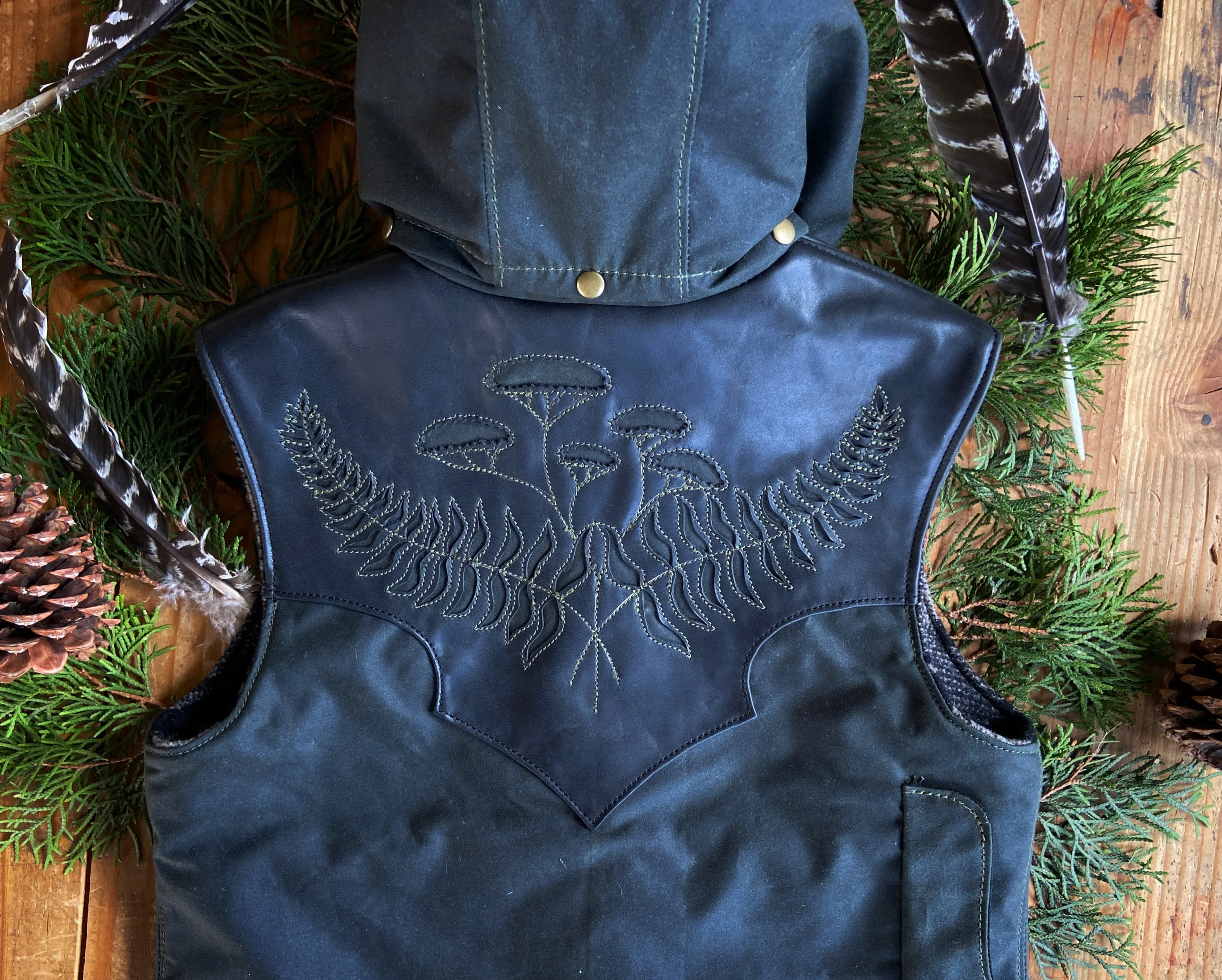 Two Pan Tin Cloth Vest