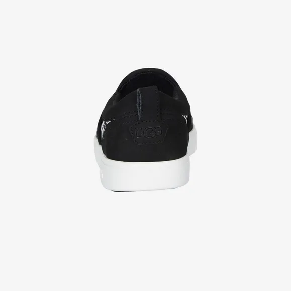UGG Graphic Caplan Black White Slip-On