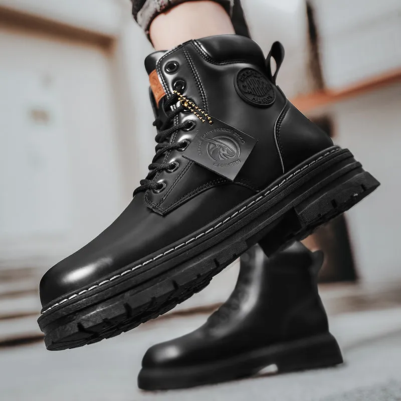 UrbanReign – Boots à 7 Œillets pour Dominer la Ville