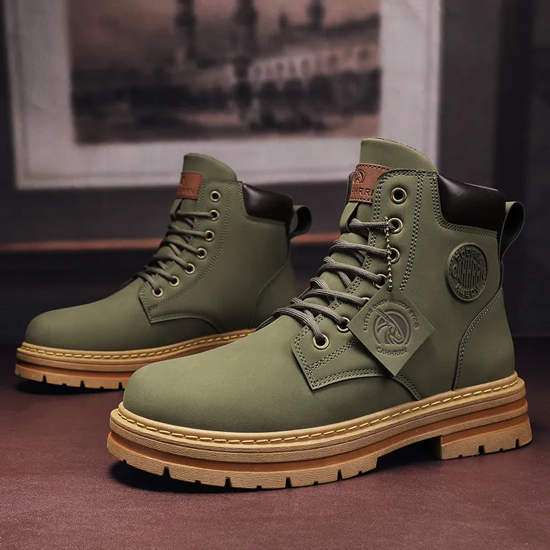 UrbanReign – Boots à 7 Œillets pour Dominer la Ville