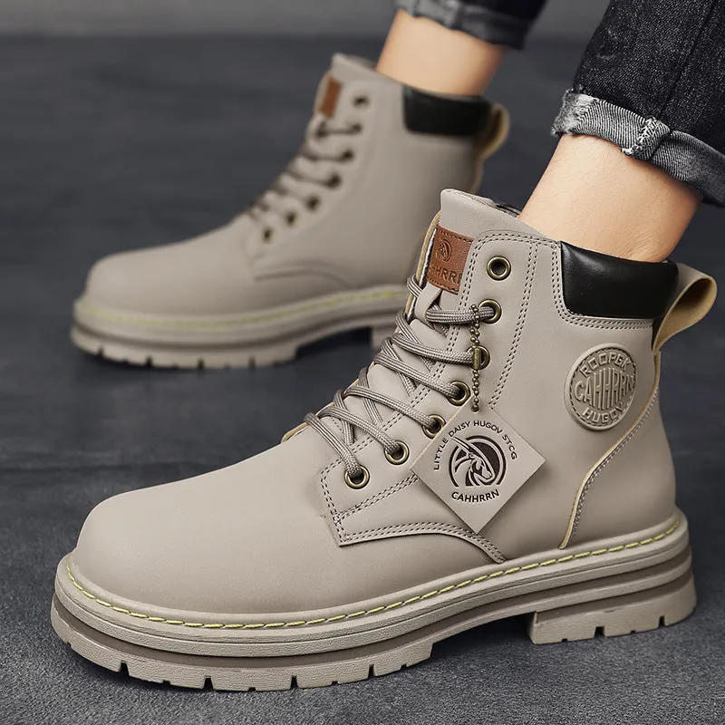 UrbanReign – Boots à 7 Œillets pour Dominer la Ville
