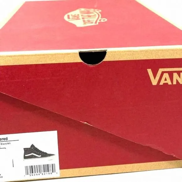 VANS Sk8-Hi Tapered Shoe High Top Canvas Gray VN0A5KRUMCG Sneakers Size Women's