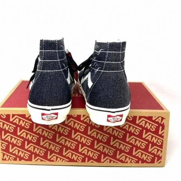 VANS Sk8-Hi Tapered Shoe High Top Canvas Gray VN0A5KRUMCG Sneakers Size Women's