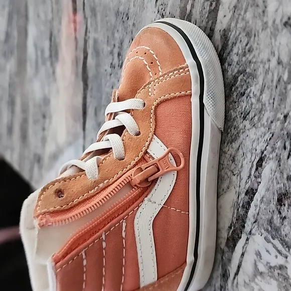 Vans Toddler Sk8-Hi Side Zip Color Theory - Sun Baked, Size 6
