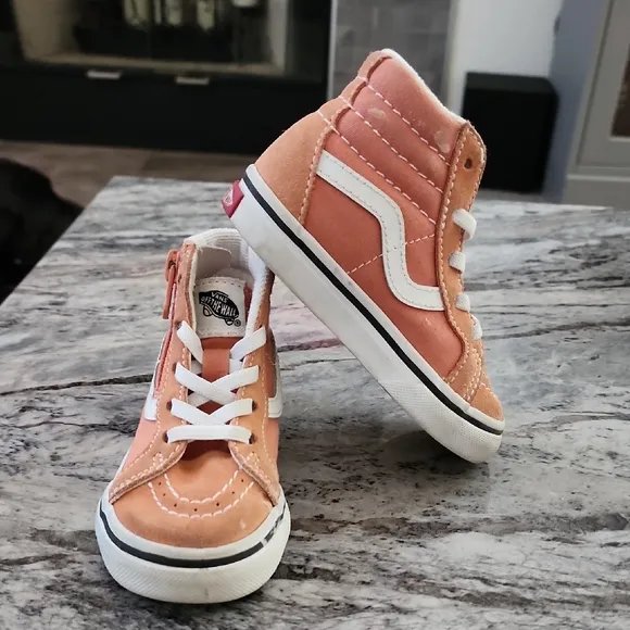 Vans Toddler Sk8-Hi Side Zip Color Theory - Sun Baked, Size 6