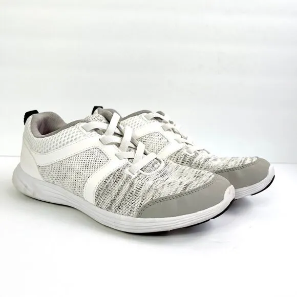Vionic White Knit Sneakers