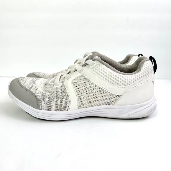 Vionic White Knit Sneakers