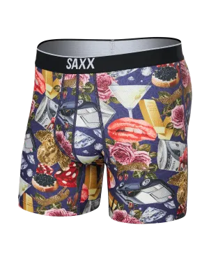 Volt Breathable Mesh Boxer Brief - 90's High Roller-Sapphire
