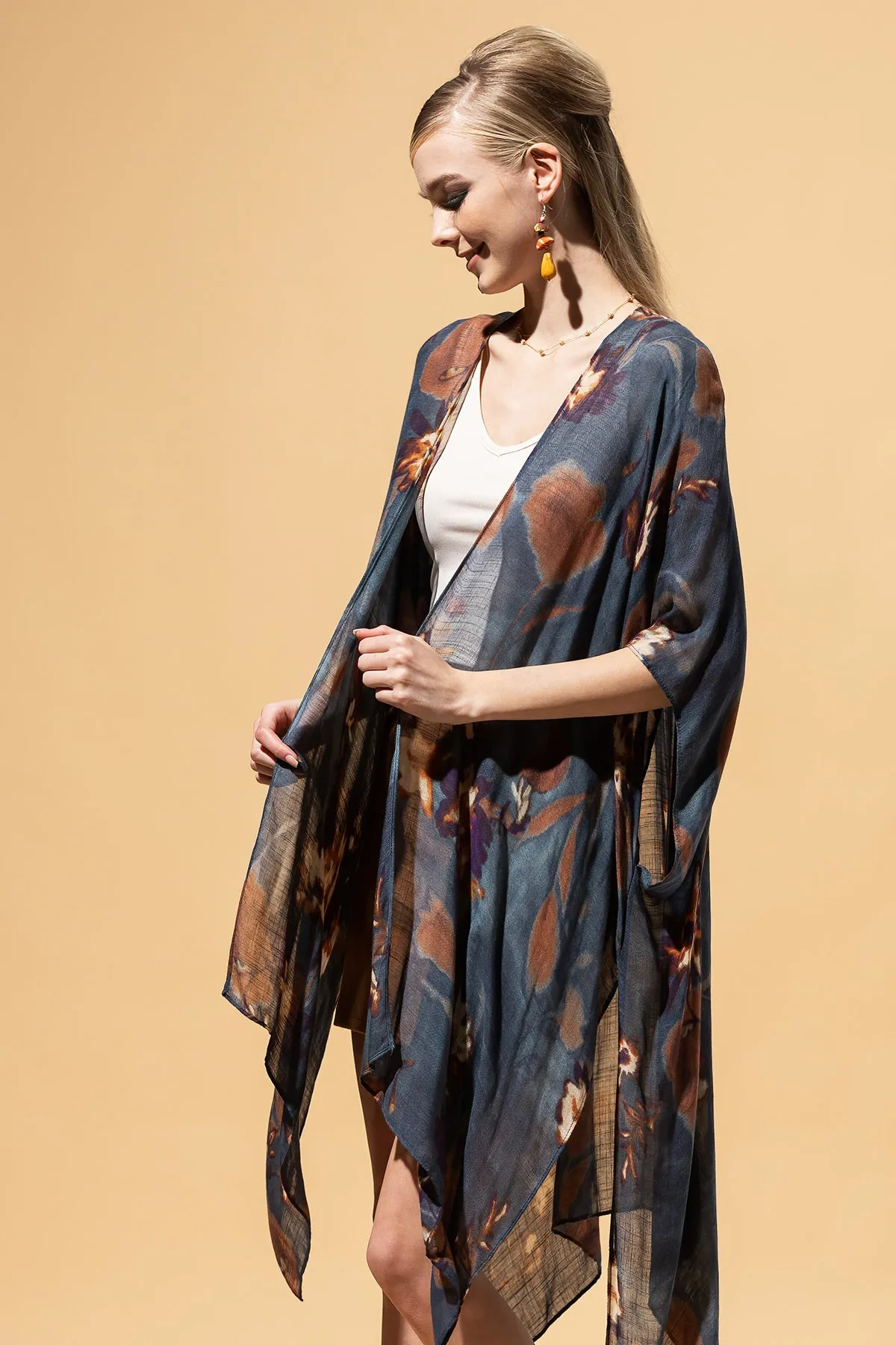 Watercolor Whimsy Kimono