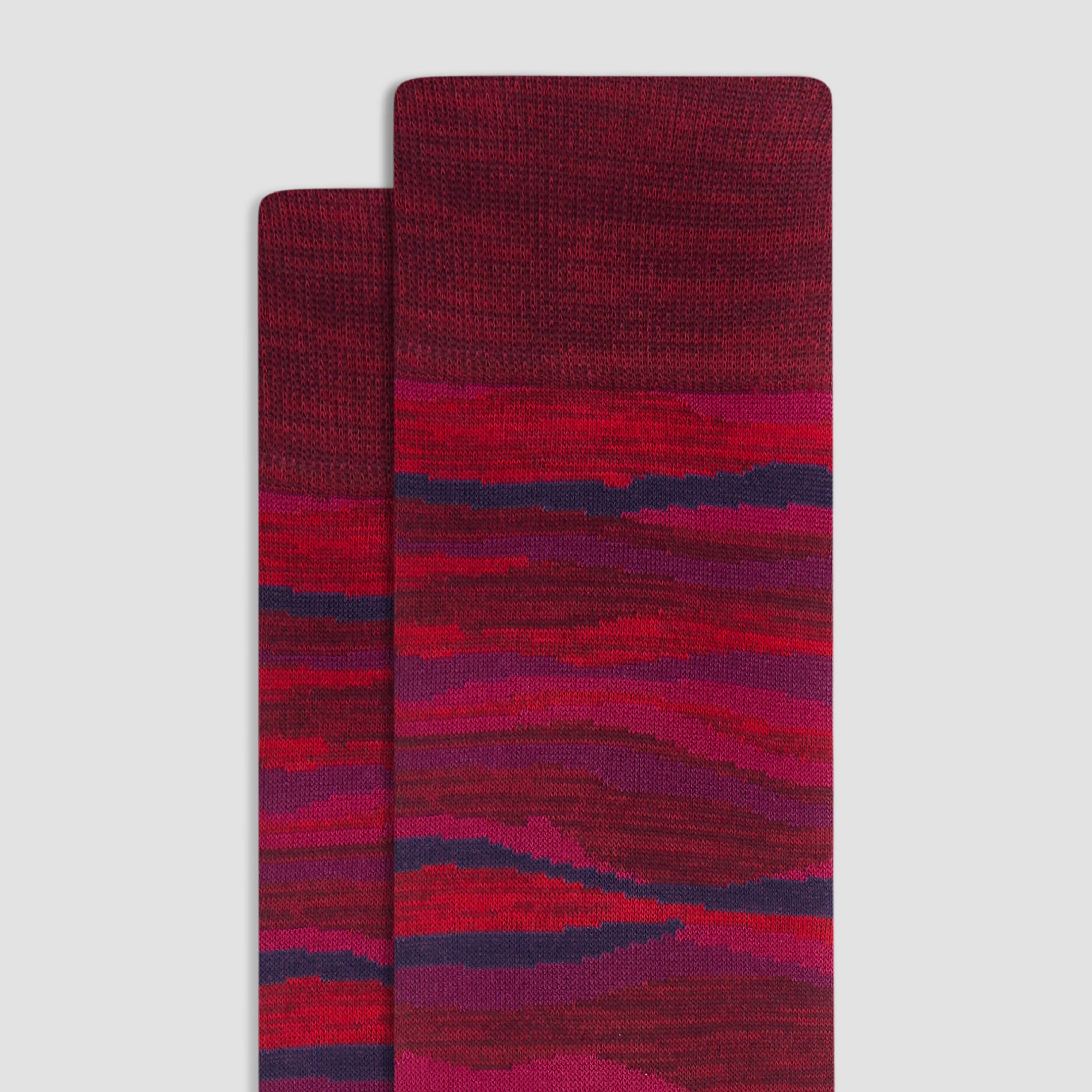 Wave Mid-Calf Socks