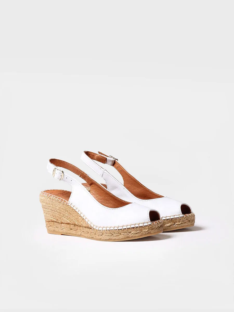 Wedge espadrilles peep toe style - CROACIA