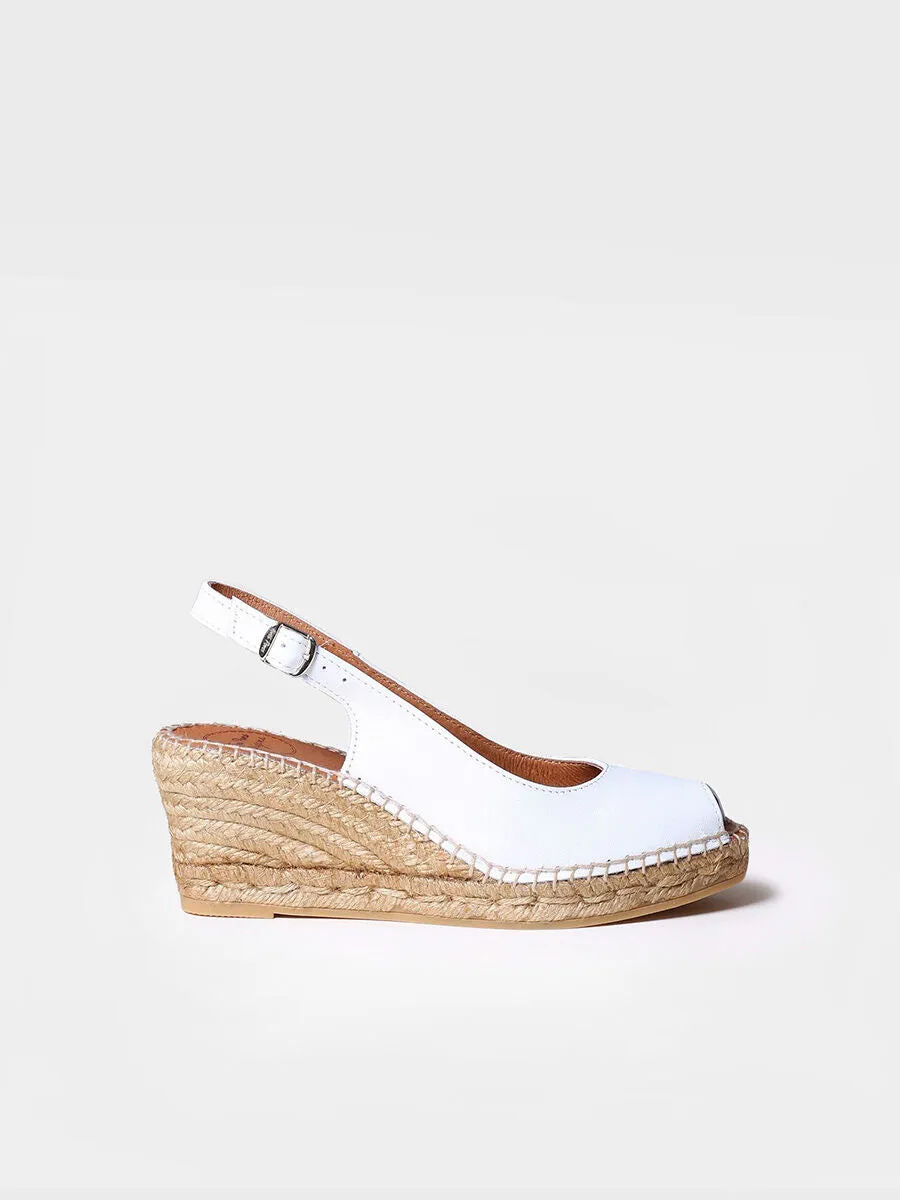Wedge espadrilles peep toe style - CROACIA