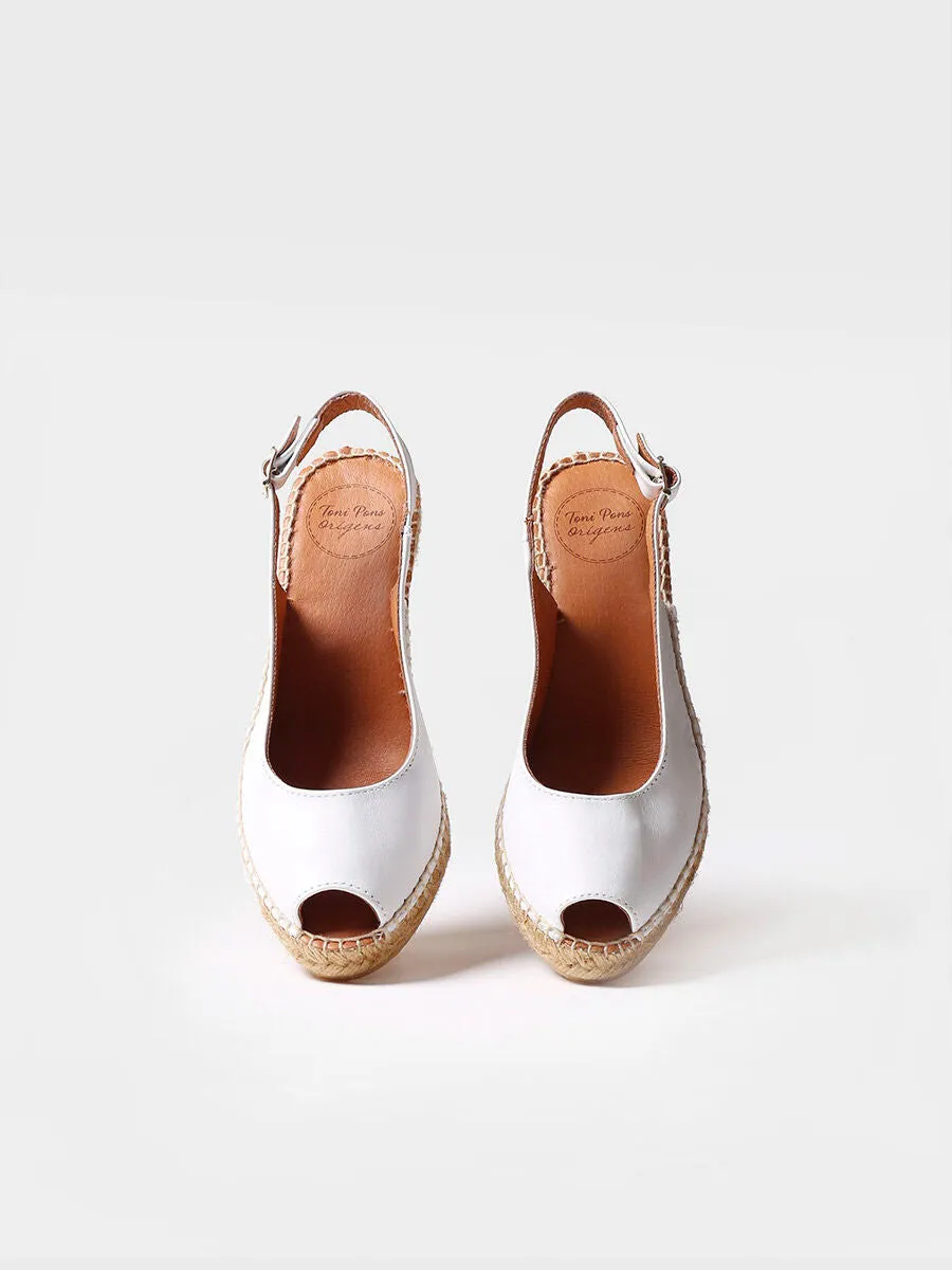 Wedge espadrilles peep toe style - CROACIA