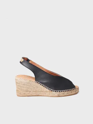Wedge espadrilles peep toe style - LAILA-P