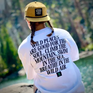 Wild Places Are Good For The Soul Vintage Tee | Oversized Heavyweight |