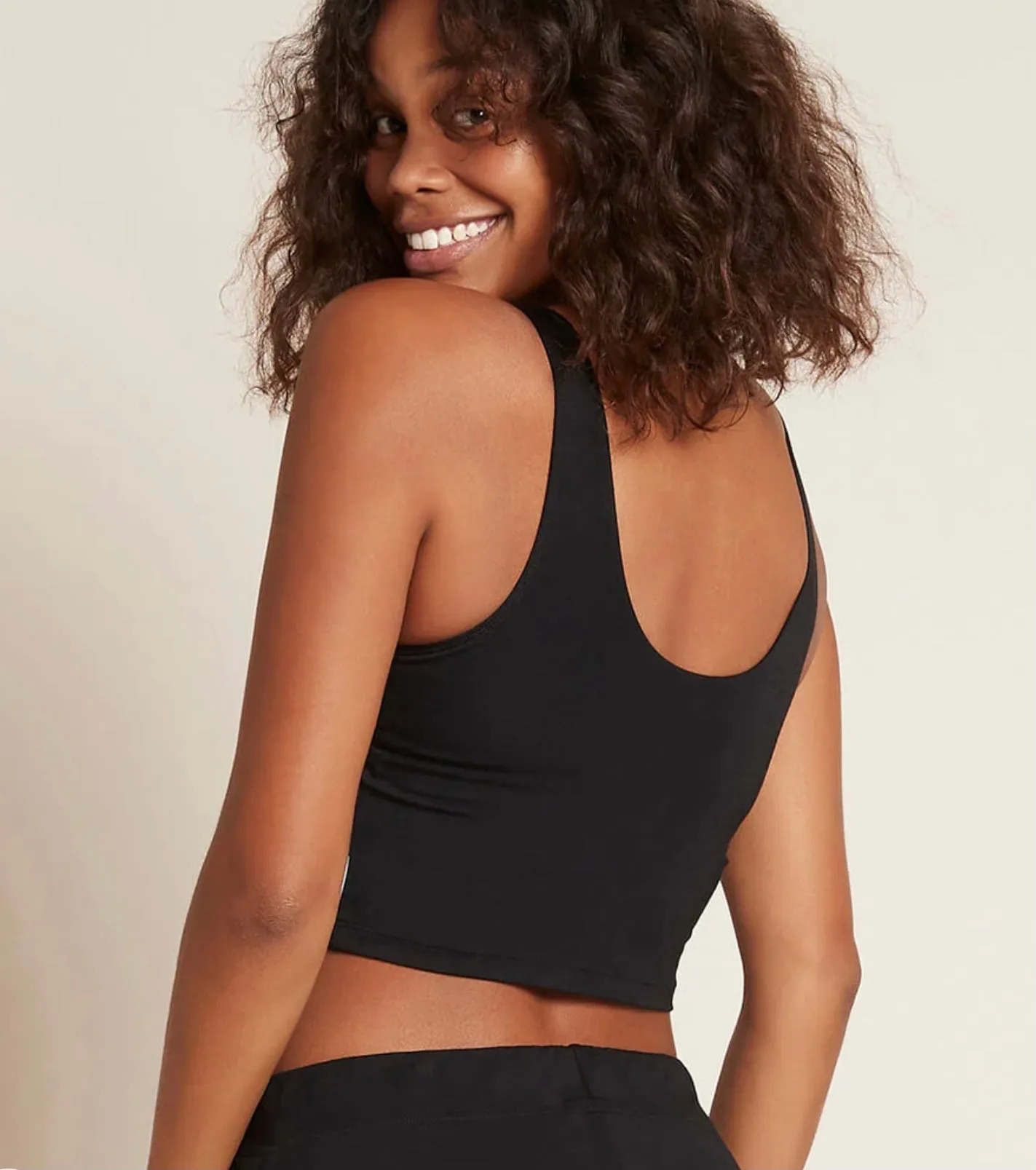 Women’s Bamboo Shelf Bra Crop Top