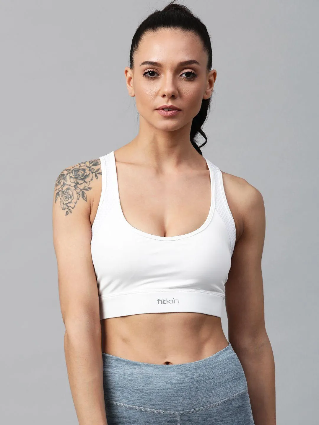 Women's  Breathable Cross back sports bra